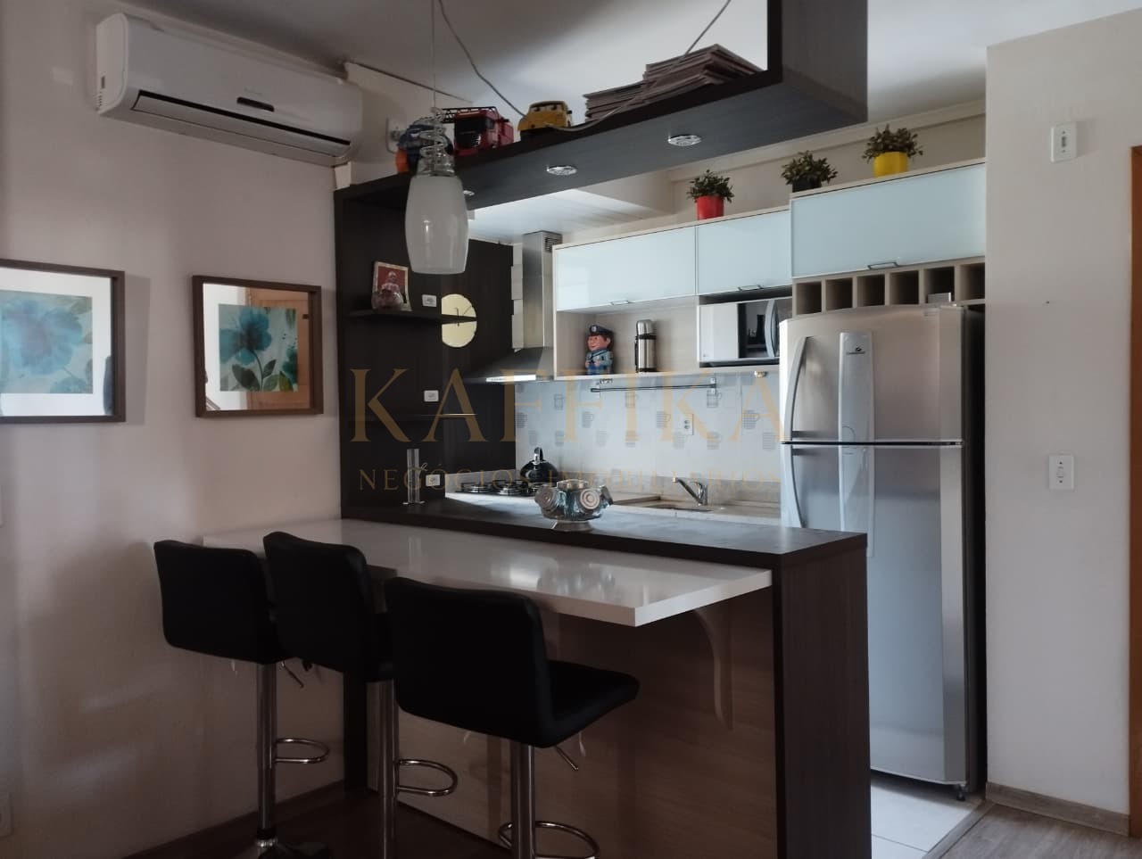 Apartamento 02 dormitórios mobiliado para locação no Centro de Novo Hamburgo/